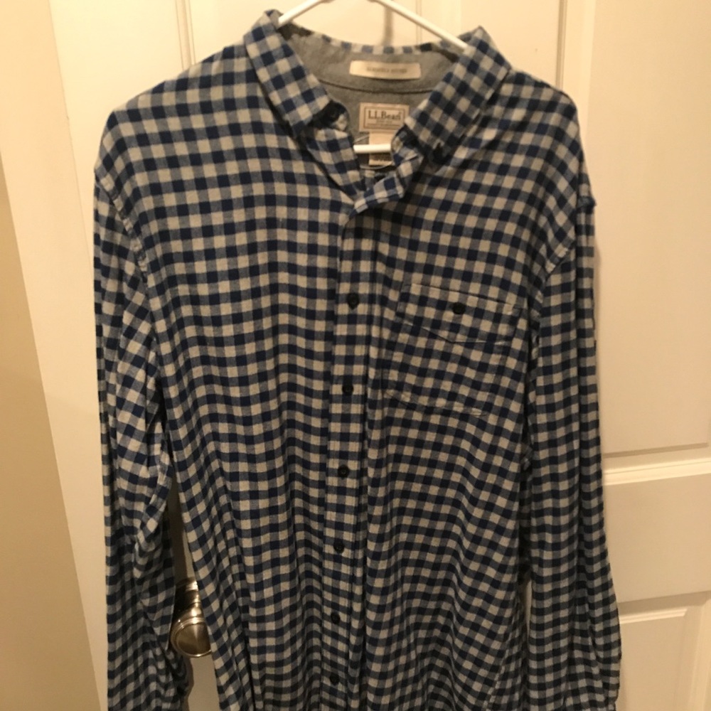 LL bean flannel shirt. Size large (tall)